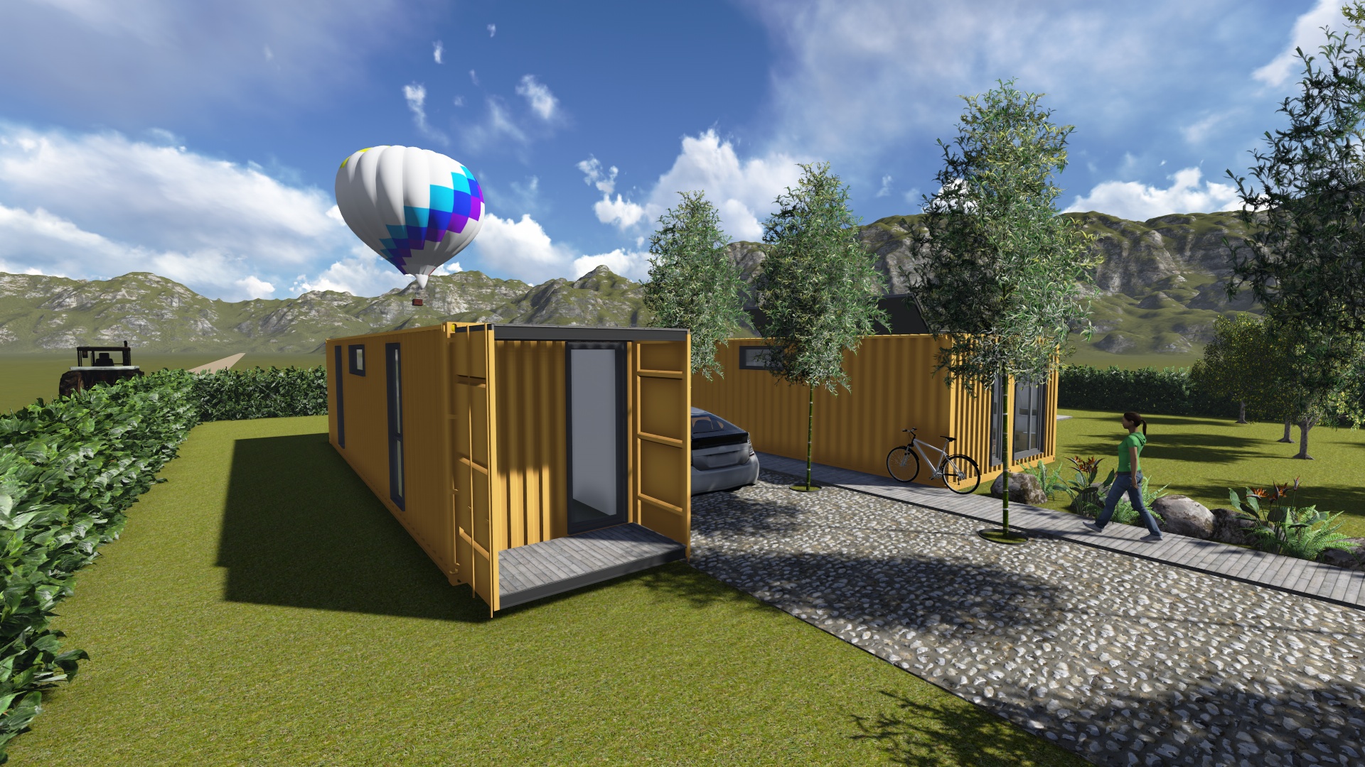 viviendas hechas con contenedores marítimos 14